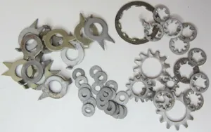 Aviation Parts 11 Set Washers Securing Tip -some on side or back w/2 points (341